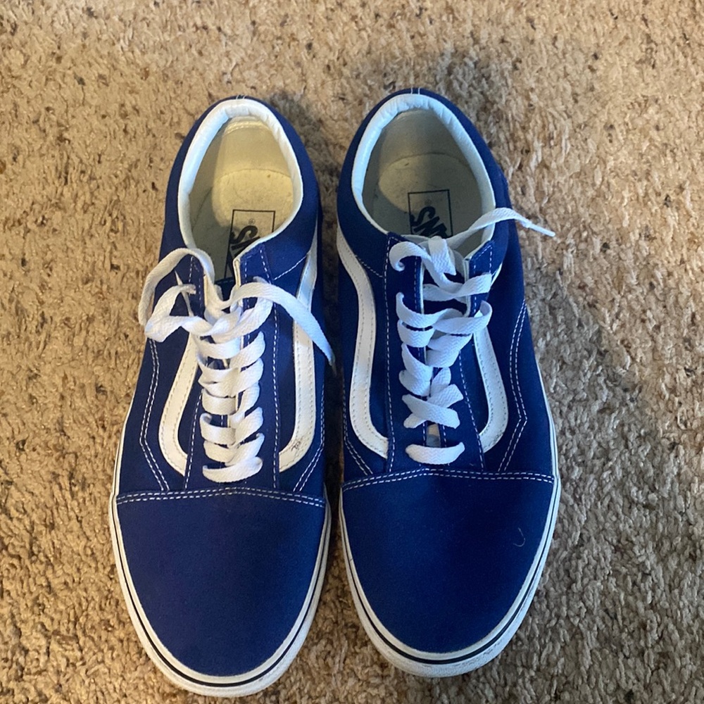 Men’s Vans sneakers size 11 Royal Blue.
